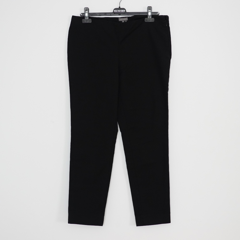 Vince Camuto Woman 98% Cotton Stretch Black Dress Pants Size 12